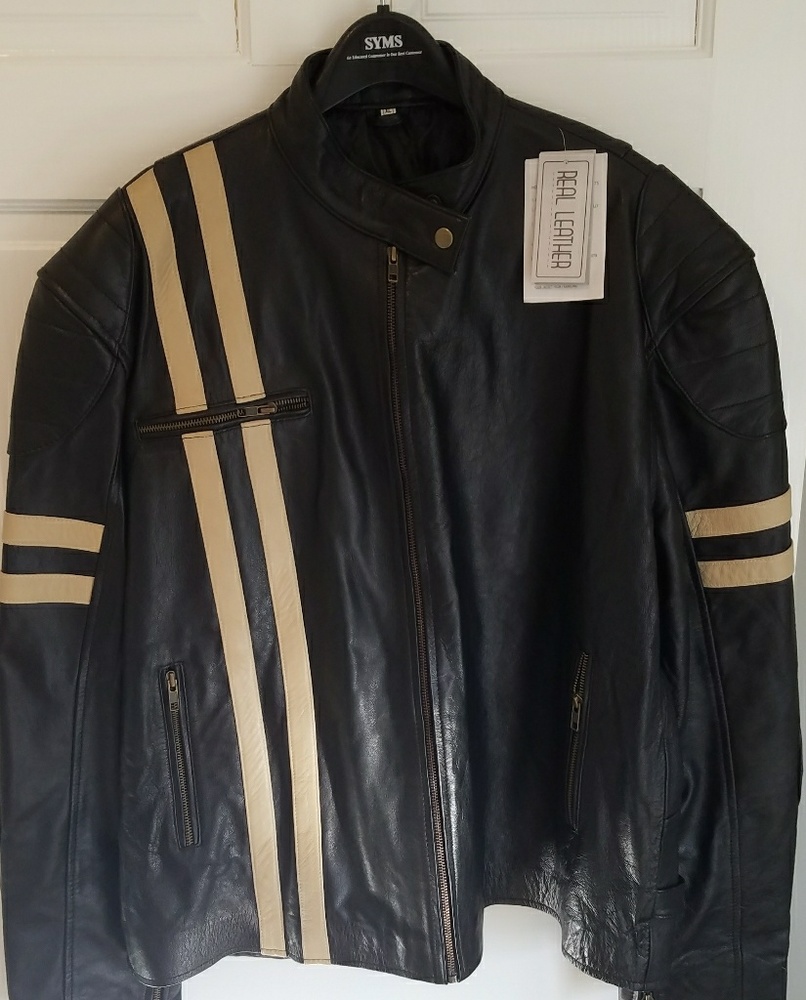 Wolverine style leather jacket.